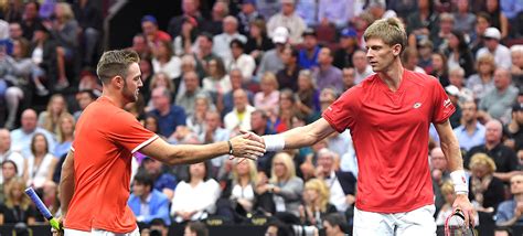 The World strikes back: Sock and Anderson win doubles .